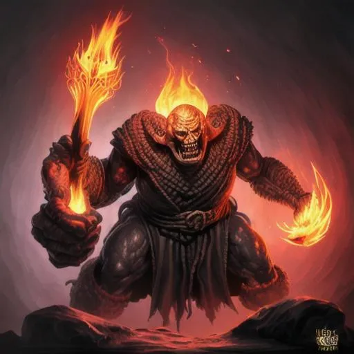 Prompt: Balrog lich Realistic