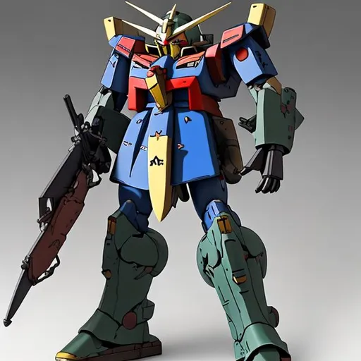 Prompt: World war 2 Nazi Germany Gundam