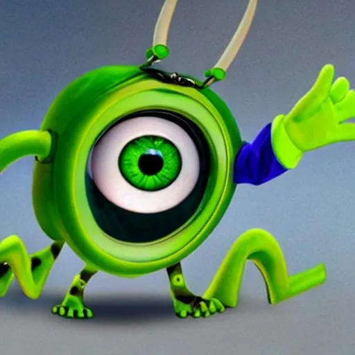 Prompt: Mike Wazowski

