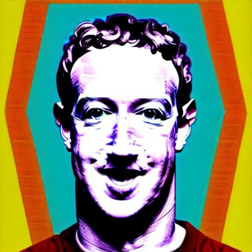 Pop Art Of Mark Zuckerberg Handsome Creepy Recogniza Openart