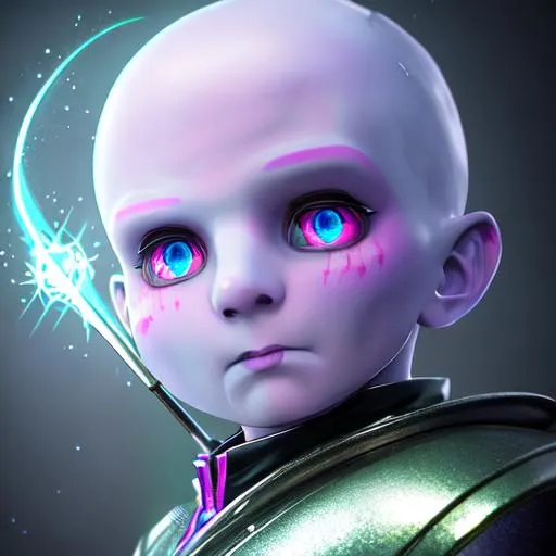 Prompt: Character portrait of voldemort, holding magic wand, caricature, ((chibi)), kawaii, 3d rendering, octane rendering, volumetric light, racing suit, metallic, highly-detailed symmetric face, detailed eyes, ultra sharp, highest quality, art by Anja Millen and George Cruikshank and Bordalo II, smooth, sharp focus, trending on artforum, behance hd, kids story book style, muted colors, watercolor style