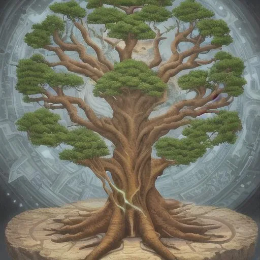 Prompt: tree of all elements