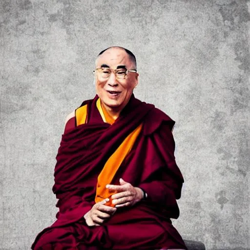 Prompt: Dalai lama