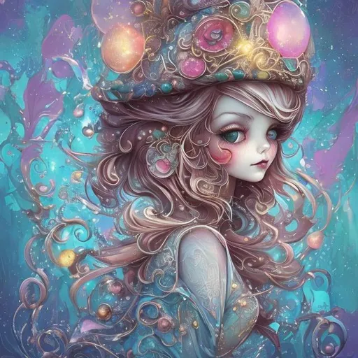 Prompt: style of Cheryl Griesbach and jasmine becket griffith, NORTH POLE village, digital art, Jean-Baptiste Monge style, bright, beautiful, splash, Glittering, cute and adorable, filigree, rim lighting, lights, extremely, magic, surreal, fantasy, digital art, wlop, artgerm and james jean, Broken Glass effect, no background, stunning, something that even doesn't exist, mythical being, energy, molecular, textures, iridescent and luminescent scales, breathtaking beauty, pure perfection, divine presence, unforgettable, impressive, breathtaking beauty, Volumetric light, auras, rays, vivid colors reflects