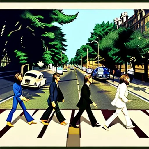 Prompt: The Beatles