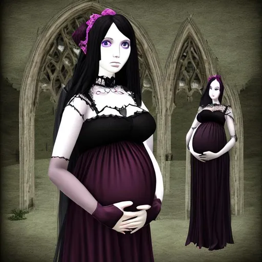 Gothic Pregnant Openart