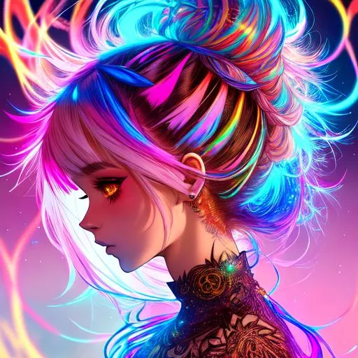 Prompt: Carne Griffiths, Conrad Roset,

Ariana grande

colorful glamourous hyperdetailed medieval city background,

intricate hyperdetailed breathtaking colorful glamorous scenic view landscape anime girl, petite young small body, hyperdetailed intricate flying fluffy hair, stray hairs, hyperdetailed complex,

anxious,

hyperdetailed glowing light, glowing sunshine, studio lighting, cinematic light, highly detailed light reflection, iridescent light reflection, beautiful shading, impressionist painting,

volumetric lighting maximalist photo illustration 64k, resolution high res intricately detailed complex,

key visual, precise lineart, vibrant, panoramic, cinematic, masterfully crafted, 64k resolution, beautiful, stunning, ultra detailed, expressive, hypermaximalist, colorful, rich deep color, vintage show promotional poster, glamour, anime art, fantasy art, brush strokes,