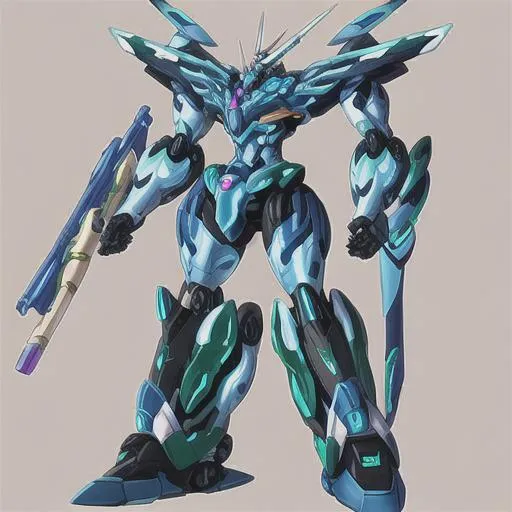 Prompt: Max Steel inspired Mecha robot