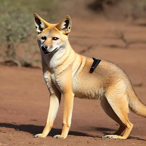 Prompt: African dingo magic


