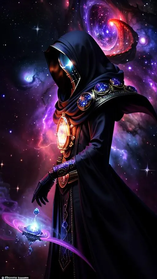 Prompt: Insanely Detailed Mindflayer inspired Monster, Cosmic, Dungeons & Dragons, Pathfinder, Fantasy, Dark Fantasy, Diabolical, Fiery, Hyperdetailed, Intricate details, Heliosphere, Nebula, Sinister, James Webb Telescope, Ethereal, Majestic, Unworldly, Illithid, Void, Supernova, Astral, Quasar