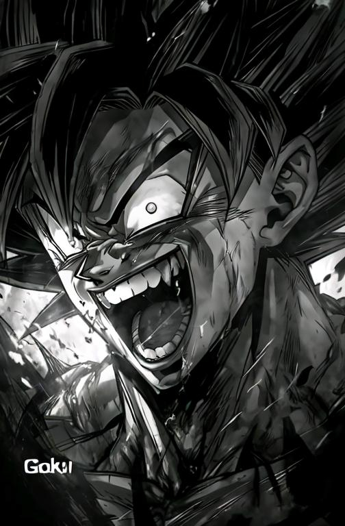 Goku going insane