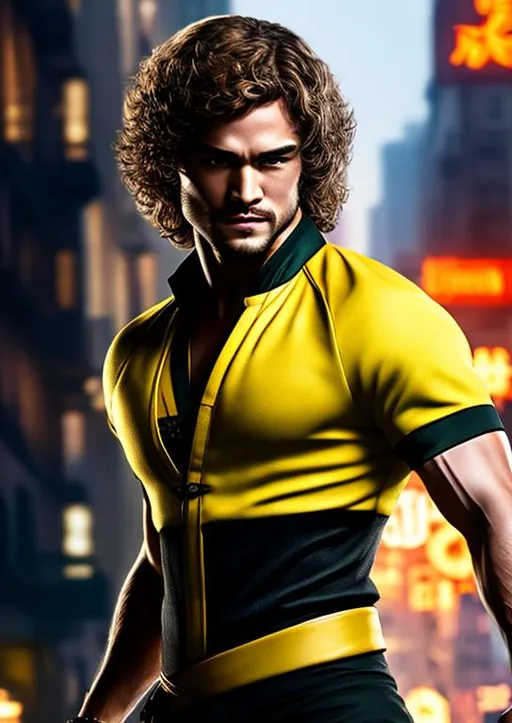 Prompt: High-resolution hyperrealistic photo of iron fist danny rand merged with xu shang-chi, photorealistic, highly detailed, uhd, hdr, 64k