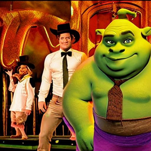 Magic mike Shrek the movie | OpenArt