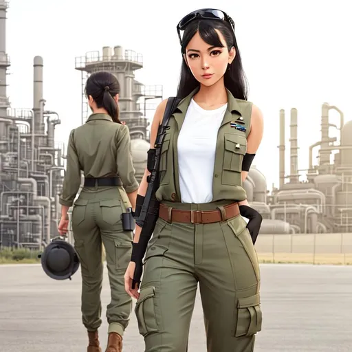 Analog Style Body Portrait Style War Girl Spread Openart Analog Style Body Portrait Style War Girl Spread Openart