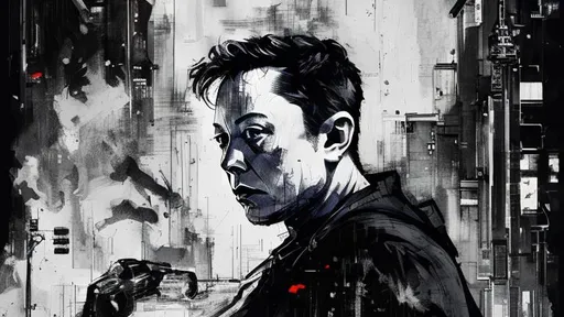 Prompt: Movie poster of Elon musk and bitcoin piling in the background, Grey scale, high contrast, Dramatic lighting, Perfect composition, Painting by Sui Ishida