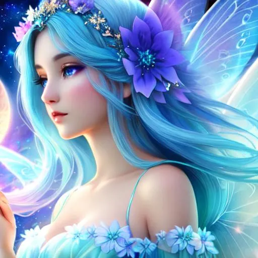 fairy goddess of the cosmos, ethereal,dreamscape, pa... | OpenArt