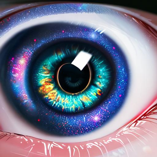 a close up of a eye with galaxy in the pupil 8k hype... | OpenArt