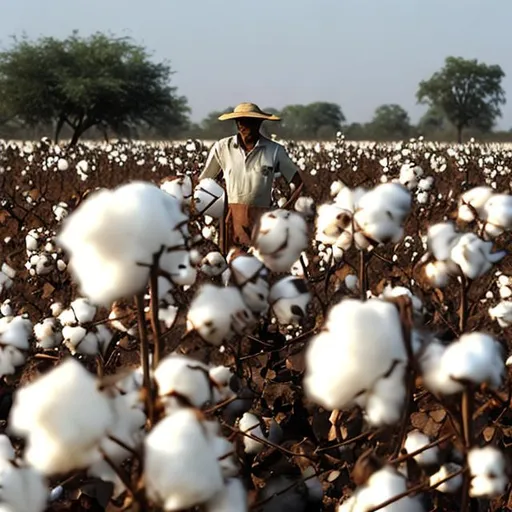 Prompt: cotton farmers