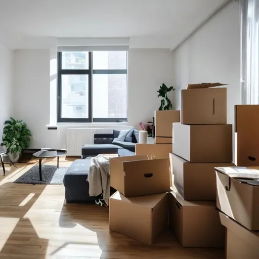 Prompt: moving to a new apartment