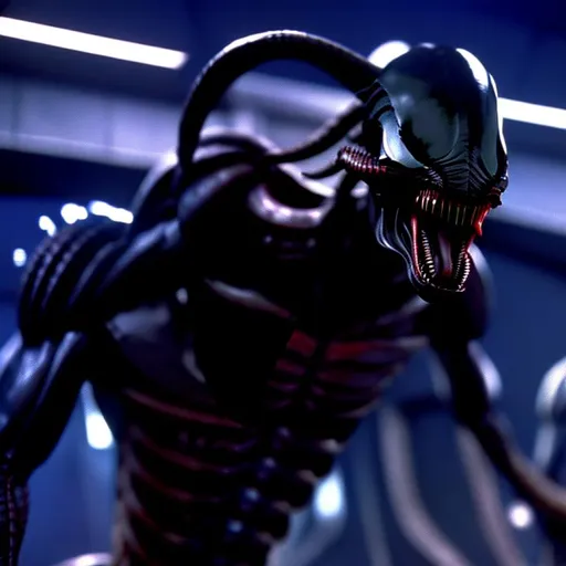 Prompt: Xenomorphs 