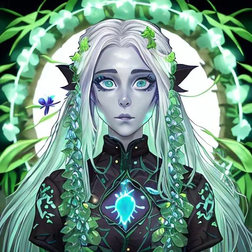 Name: Aurora Nightshade Occupation: Bioluminescent B... | OpenArt