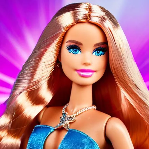 Prompt: Barbie as Karol G