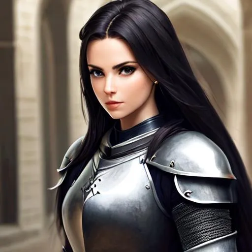 badass female knight