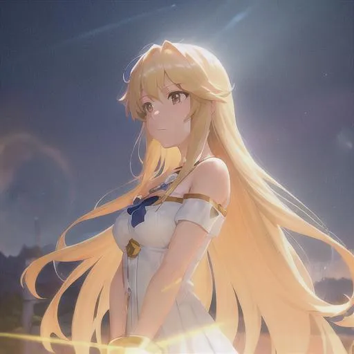 Prompt: Digital style painting, Summon night swordcraft story craftknight, style of Pixar, Fragonard, highly-detailed, cinematic, washed out palette, soft pastel color palette, light trails, sunny day, translucent, iridescent, long hair, arms visible, perfect composition, hyperrealistic, super detailed, 8k, high quality, sharp focus, intricate details, highly detailed, dynamic lighting, detailed and intricate environment, highest quality