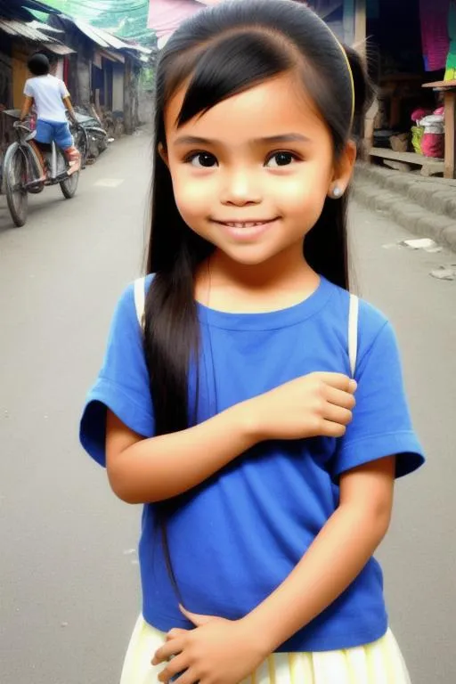 Prompt: cute philipino girl