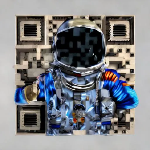 Prompt: 3D Astronaut