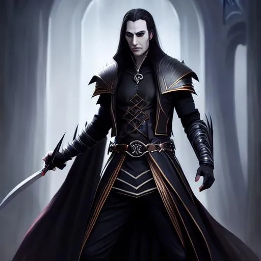 Prompt: epic professional digital portrait art of Male vampire Lord Dark Ages 👩‍💼😉,best on artstation, cgsociety, wlop, Behance, pixiv, astonishing, impressive, outstanding, epic, cinematic, stunning, gorgeous, concept artwork, much detail, much wow, masterpiece.