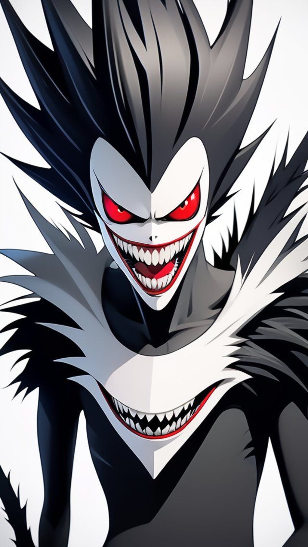 highly detailed surreal vfx portrait of ryuk from