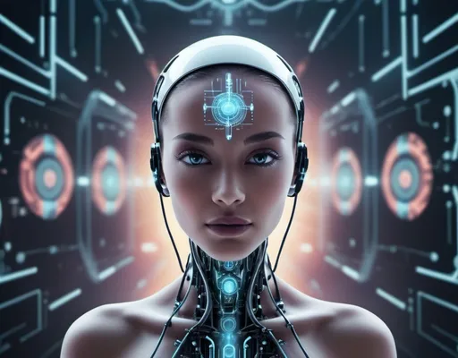 Prompt: Un design moderno e futuristico che rappresenta OpenArt AI. L'immagine mostra un'interfaccia elegante con elementi digitali, un’intelligenza artificiale al centro che crea arte, circondata da effetti luminosi e un’atmosfera tecnologica. Lo stile è Photography - Backlit, con luci digitali che enfatizzano la profondità e la modernità dell’immagine.