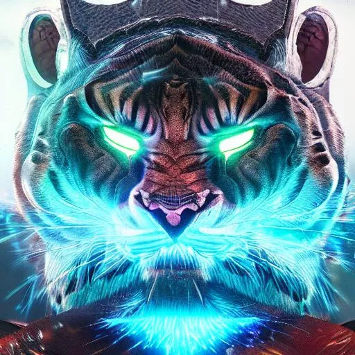 king infinity tiger, hyperdetailed, artstation, cgso... | OpenArt