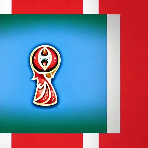 Prompt: World cup logo for 2026 Canadian flag American Flag Mexican flag 
Cgi logo 