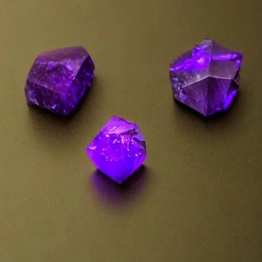 a purple glowing gemstone with magical powers | OpenArt