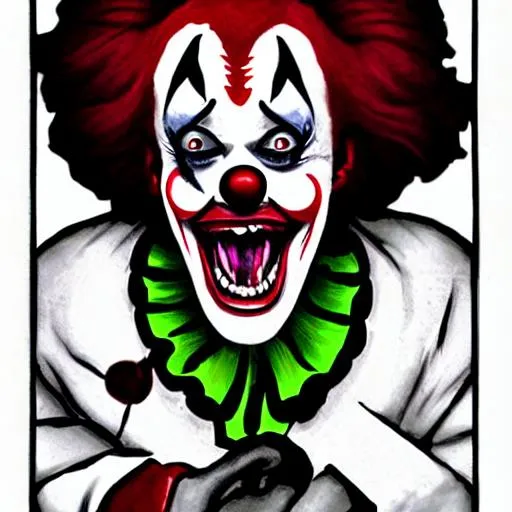 killer clown | OpenArt