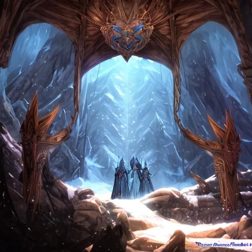 Prompt: In the hall of the mountain king

