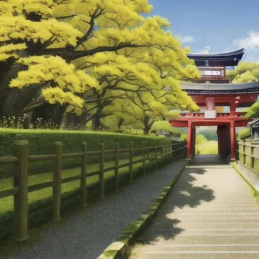 Prompt: Kyoto springtime