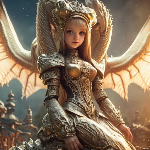 Prompt: gorgeous slavic woman in national clothes sitting on a big dragon creature, white dress, beautiful face, cute face, blond hair, detailed skin, stunning, historical clothes, national belarussian clothes, belarussian, mid shot, dark, fire, beautiful, cute, detailed face, 3dart, pixar trend, best quality, unreal engine, cozy interior lighting, intricate details, detailed drawing, atmospheric, best quality, unreal engine, cozy interior lighting, detailed digital painting, cinematic, hyper realistic, trending on artstation, aesthetic, inspirational, cartoon, illustration, deviantart