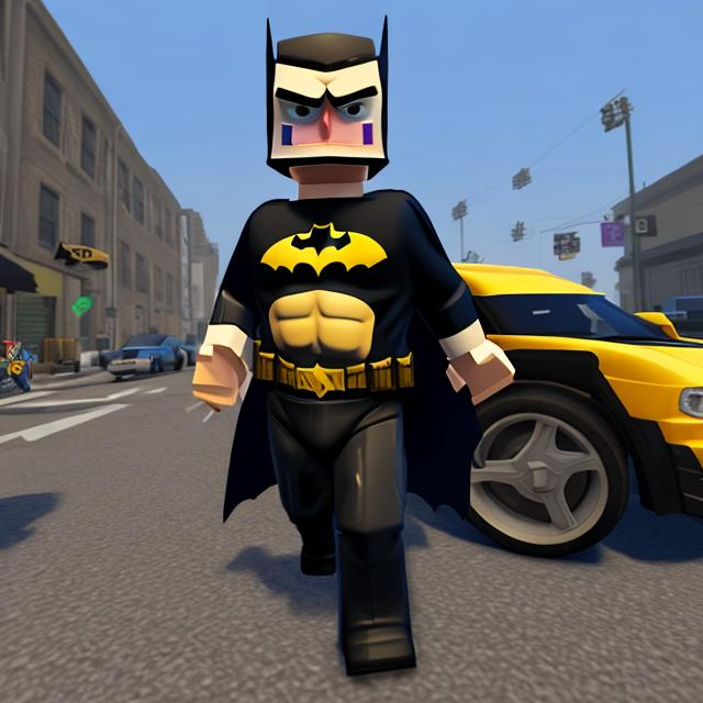 Batman the animated series roblox avatar