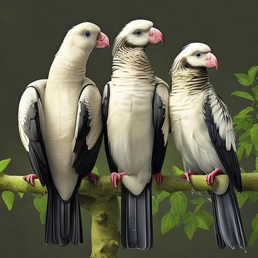 Prompt: A realistic beautiful birds image 