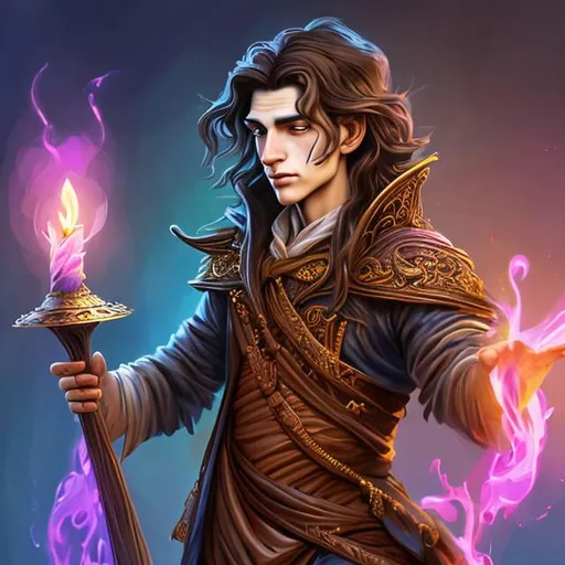 Prompt: Full body splash art of a sweet, young, expressive, smiling male undead zombie bard, mummified face, closed eyes, shoulder long black hair, skinny, bony, reddish purple noble clothes with puffy sleeves, floppy hat with feathers, D&D, dnd, fantasy, highly detailed, sharp focus, digital painting, trending on artstation, 4k, 8k, unreal engine