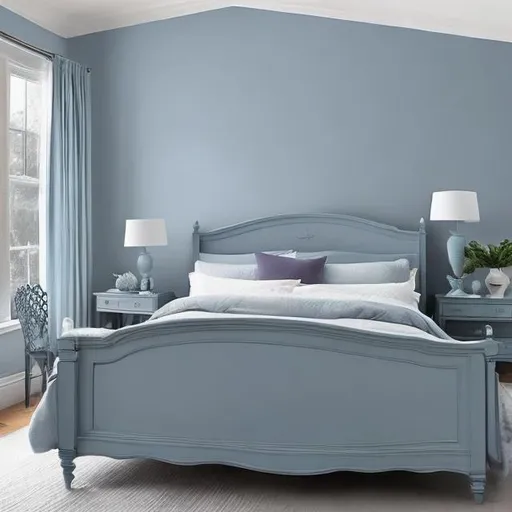 Prompt: Beau blue is a soft grey-blue shade similar to Columbia blue. This shade is very cool and lacks a lot of the vibrancy of a lot of colors which are usually mixed with shades of purple and green. This may be a good choice if you’re looking for a blue with simplicity.