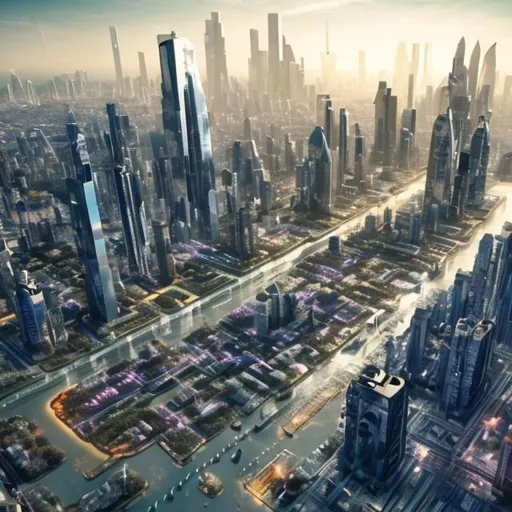 Prompt: Future cities 