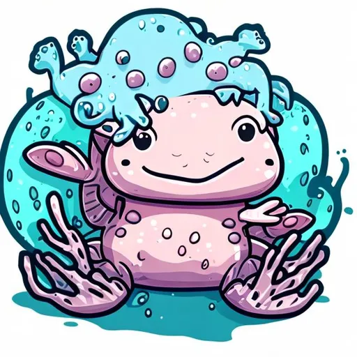 Baby Axolotl Slime