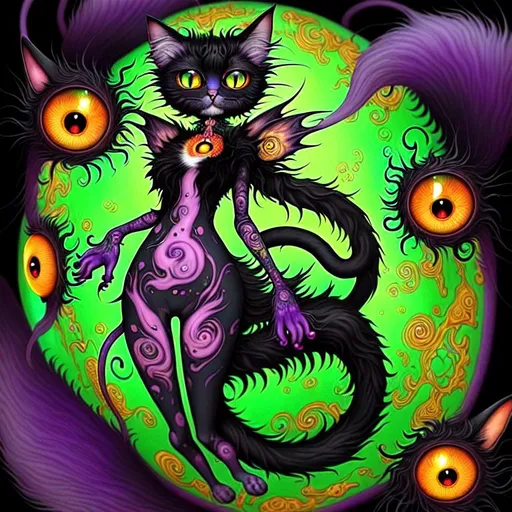 full body shot of a cat girly shapeshifter fursona,... OpenArt