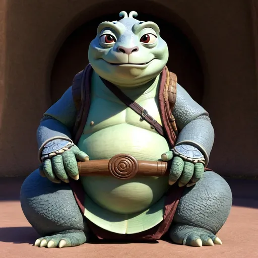 Prompt: Master Oogway