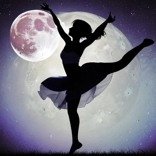 Prompt: moon dance