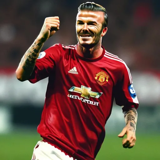 Prompt: David Beckham Manchester United 
